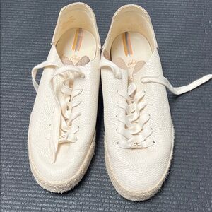 Sam Edelman Cream Espadrilles
